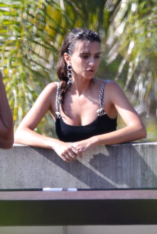 EMILY RATAJKOWSKI in Bikini on the Set of a Photoshoot in Sydney 11/13/2018