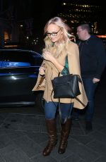 EMMA BUNTON Arrives at Global Radio in London 11/26/2018