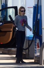 EMMA ROBERTS at a Gas Station in Hollywood 11/30/2018
