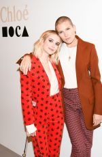 EMMA ROBERTS at Chloe and Museum of Contemporary Art Dinner in Los Angeles 11/27/2018