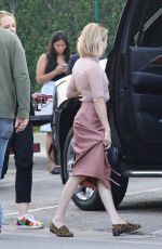 EMMA ROBERTS in Vintage Convertible in Beverly Hills 11/01/2018