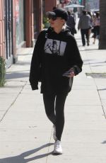 EMMA ROBERTS Leaves a Gym in Beverly Hills 11/08/2018