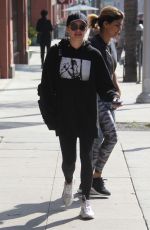 EMMA ROBERTS Leaves a Gym in Beverly Hills 11/08/2018