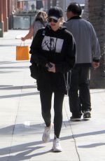 EMMA ROBERTS Leaves a Gym in Beverly Hills 11/08/2018