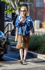 EMMA ROBERTS Out in Los Angeles 11/22/2018