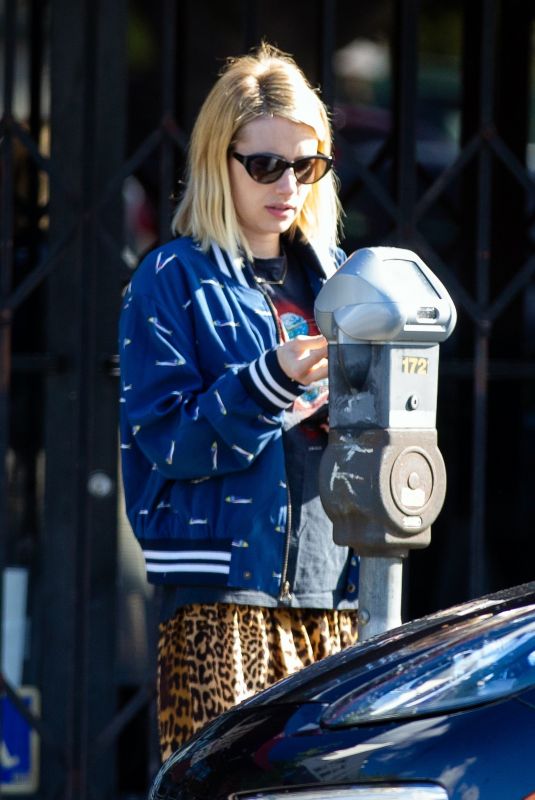 EMMA ROBERTS Out in Los Angeles 11/22/2018