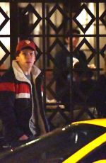 EMMA STONE and Jesse Eisenberg Out for Dinner in Los Angeles 11/27/2018