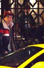 EMMA STONE and Jesse Eisenberg Out for Dinner in Los Angeles 11/27/2018