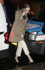 EMMA STONE Arrives at Robin Williams Center in New York 11/09/2018