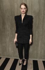EMMA STONE at Fox Searchlight Holiday Party in Los Angeles 11/17/2018