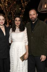 EMMA STONE at Fox Searchlight Holiday Party in Los Angeles 11/17/2018