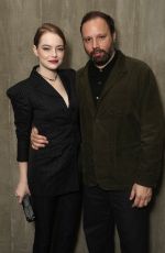 EMMA STONE at Fox Searchlight Holiday Party in Los Angeles 11/17/2018
