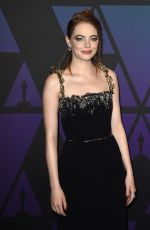 EMMA STONE at Governors Awards in Hollywood 11/18/2018