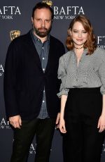 EMMA STONE at The Favourite Bafta Screening in New York 11/13/2018