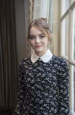 EMMA STONE at The Favourite Press Conference in Los Angeles 11/17/2018