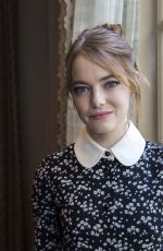 EMMA STONE at The Favourite Press Conference in Los Angeles 11/17/2018
