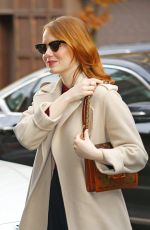 EMMA STONE Out in New York 11/09/2018