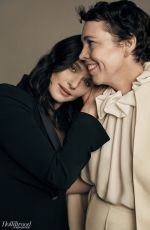 EMMA STONE< RACHEL WEISZ and OLIVIA COLMAN in Hollywood Reporter, November 2018