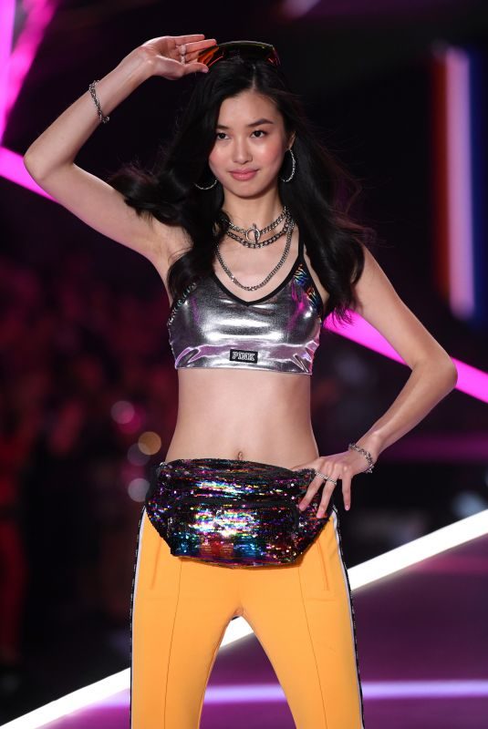 ESTELLE CHEN at Victoria’s Secret 2018 Fashion Show in New York 11/08/2018