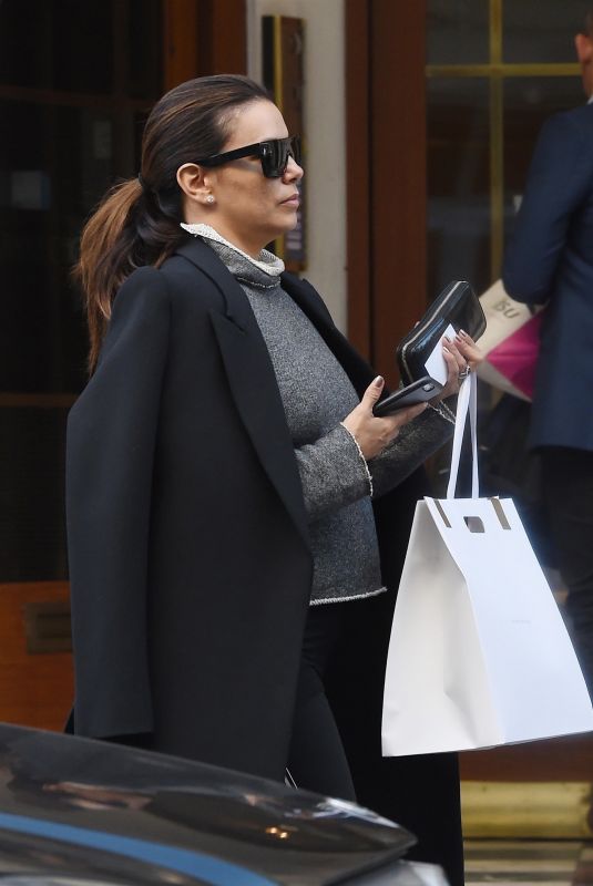 EVA LONGORIA Out Shopping in London 11/02/2018