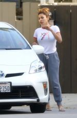 EVA MENDES Out and About in Los Angeles 11/01/2018