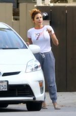 EVA MENDES Out and About in Los Angeles 11/01/2018