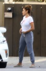 EVA MENDES Out and About in Los Angeles 11/01/2018