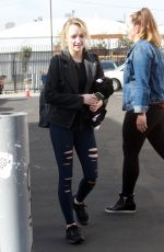 EVANNA LYNCH Arrives at DWTS Studio in Los Angeles 11/17/2018