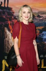 EVANNA LYNCH at Mowgli Premiere in Los Angeles 11/28/2018