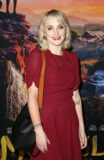 EVANNA LYNCH at Mowgli Premiere in Los Angeles 11/28/2018