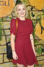 EVANNA LYNCH at Mowgli Premiere in Los Angeles 11/28/2018