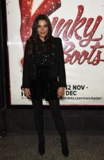 FAYE BROOKES at Kinky Boots Press Night in Manchester 11/13/2018