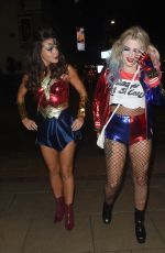 FAYE BROOKES, LUCY FALLON, BHAVNA LIMBACHIA and VICTORIA EKANOYE at Mirror Halloween Ball in Manchester 10/31/2018