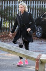 FAYE TOZER Arrives at Dance Studios in London 11/13/2018