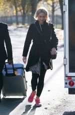 FAYE TOZER Arrives at Dance Studios in London 11/13/2018
