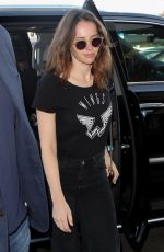 FELICITY JONE Arrives at LAX Airport in Los Angeles 11/06/2018