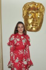 FELICITY JONES at Bafta Los Angeles Reception with Felicity Jones 11/15/2018