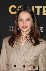 FELICITY JONES at Deadline Contenders in Los Angeles 11/03/2018