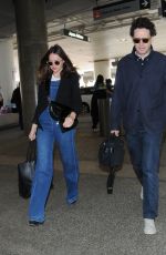 FELICITY JONES at LAX Airport in Los Angeles 11/19/2018