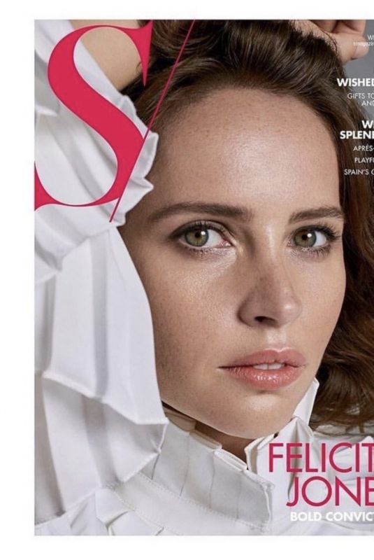 FELICITY JONES in S/ Magazine, Winter 2019 Issue