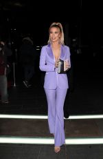 FERNE MCCANN Leaves Beauty Awards with OK! 2018 in London 11/26/2018