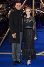 FIONA GLASCOTT at Fantastic Beasts: The Crimes of Grindelwald Premiere in London 11/13/2018
