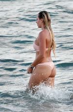 FRANCESCA BRAMBILLA in Bikini at a Beach in Miami 11/23/2018