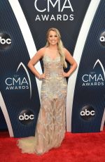 GABBY BARRETT at 2018 CMA Awards in Nashville 11/14/2018