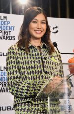 GEMMA CHAN at 2019 Film Independent Spirit Awards Nomination Press Conference in Hollywood 11/16/2018