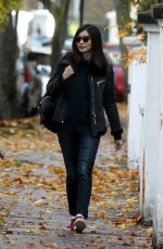 GEMMA CHAN Out and About in London 11/10/2018