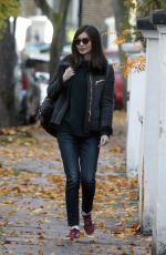 GEMMA CHAN Out and About in London 11/10/2018