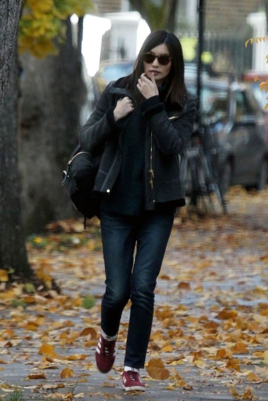 GEMMA CHAN Out and About in London 11/10/2018