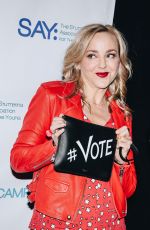 GENEVA CARR at Paul Rudd All-star Bowling Benefit in New York 11/05/2018