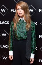 GENEVIEVE ANGELSON at Flack UKTV Premiere in London 11/13/2018